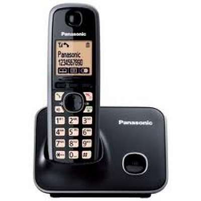 Panasonic KX-TG3711 2.4 GHz Cordless phone Telephone wireless landline backlit CID answering machine speaker