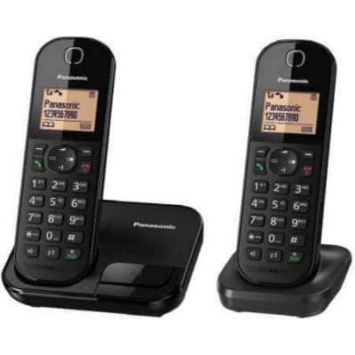 Panasonic KX-TGC412 Dect6.0 Cordless Telephone Comfortable Hands-Free Talking 10 Redial Numbers Key Lock