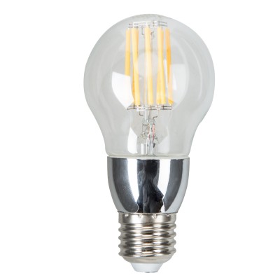 Luceco LAD27W7FS80-LE LED Filament Light Bulb 7.5W A60 E27 800lm 2700K Warm White Dimmable