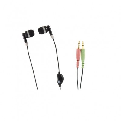 GE GE-66695  Earset Dual 3.5 mm plugs for PC connection Use the Internet to talk to friends and family