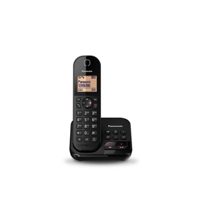Panasonic KX-TGC420 Dect6.0 Cordless Telephone with 18 Minutes Telephone Answering System Comfortable Hands-Free Talking