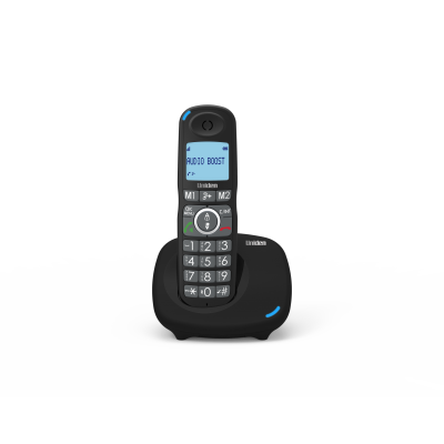 Uniden  AT4104 Dect Amplified Cordless Phone Handset Speakerphone One Touch Audio Boost Big Display Big Button  Call Waiting CID
